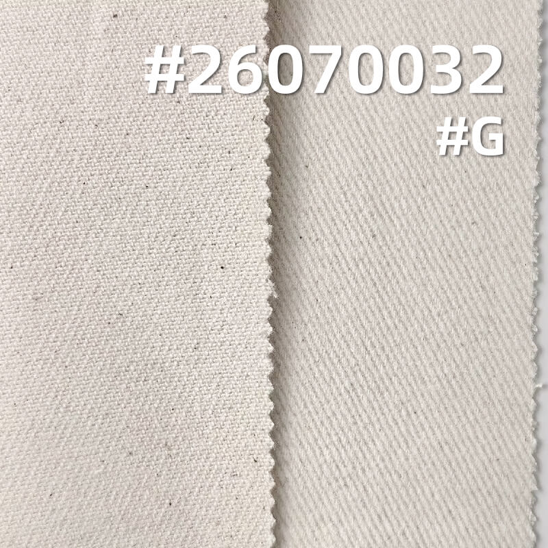 高品质全棉斜纹布|400g/m2加厚粗斜布料|7*6足纱足密|碳磨|四片左斜|工装外套 工装裤 箱包面料