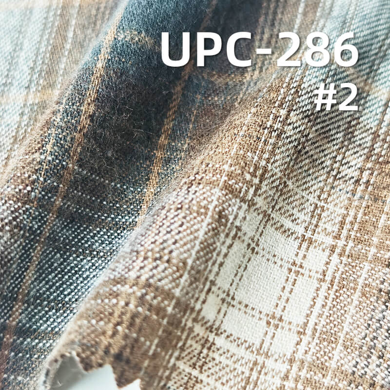 全棉色织格子布|198g/m2纯棉抓毛格纹布料|格仔衬衫 学院风裙子 裤子面料