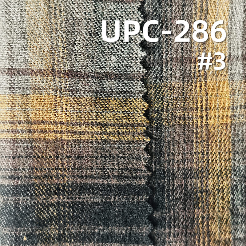 全棉色织格子布|198g/m2纯棉抓毛格纹布料|格仔衬衫 学院风裙子 裤子面料