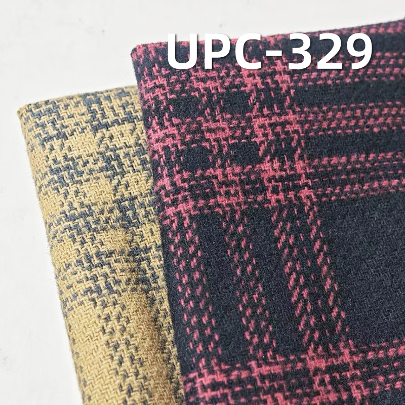 抓毛格子布|270g/m2全棉色织布|秋冬格仔布料|学院风格仔衫 裙子 裤子面料