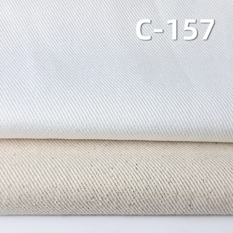 全棉不磨粗斜布|400g/m2高品質加厚斜紋布料|7*6足紗足密|四片左斜|工裝外套 工裝褲 箱包面料