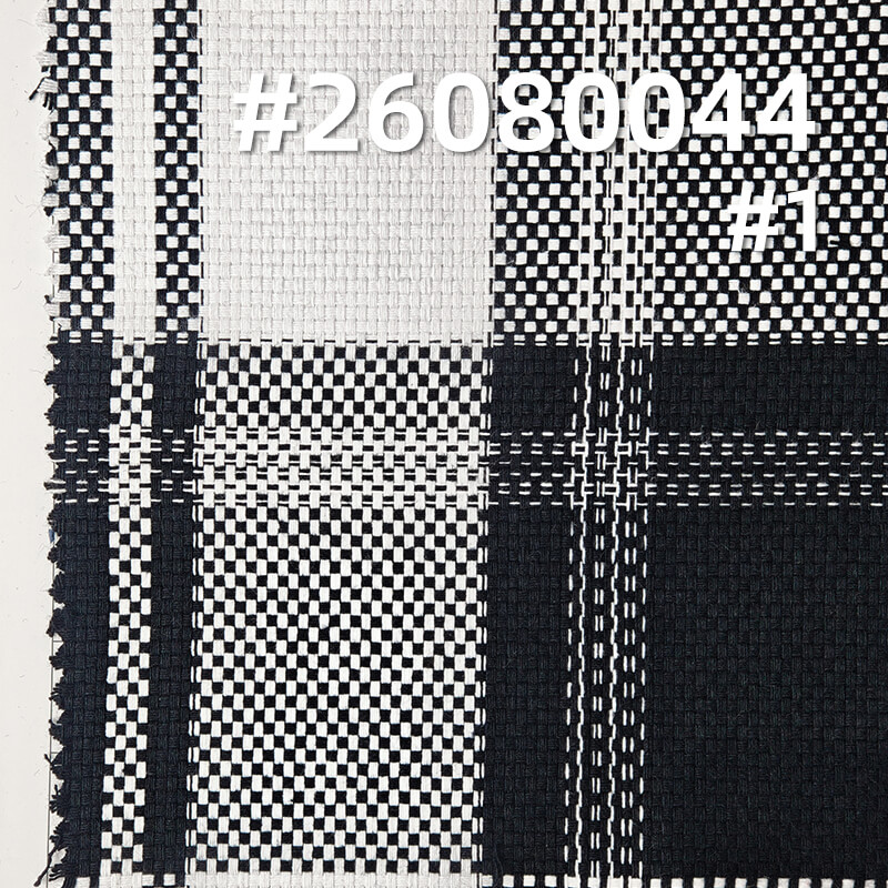 全棉色织格子布|295g/m²加厚纯棉色织布料|四经四纬帆布|秋冬格仔衫 外套 裤子 包袋面料