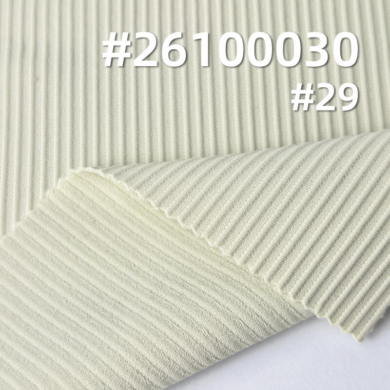 锦纶高弹坑条B|250g/m²锦氨肌理针织布|休闲上衣 长袖T恤 polo衫 速干运动面料
