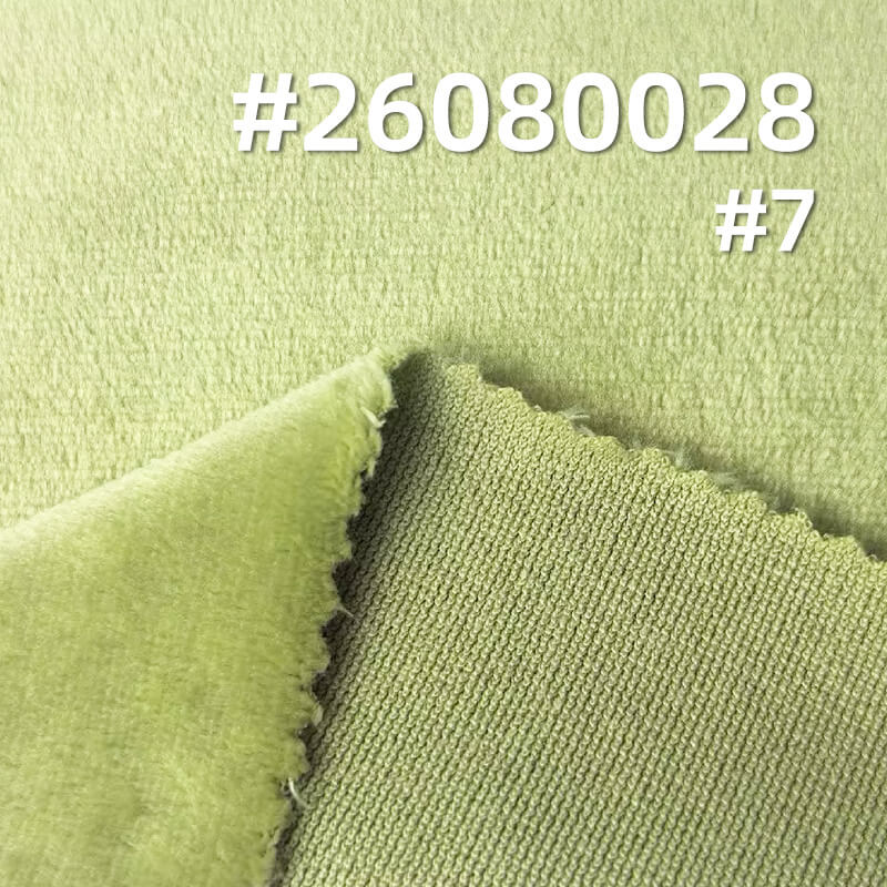 银狐绒针织布|210g/m2涤纶超柔绒布|家居服 卫衣 外套 内衬 毛绒玩具面料
